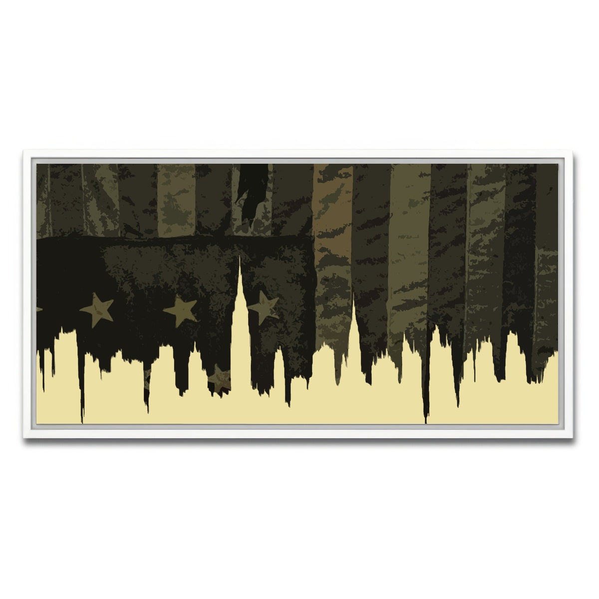 AUTO-MOCKUP WHITE | Gangs of New York | 1 Piece | White Framed Canvas | group=2x1