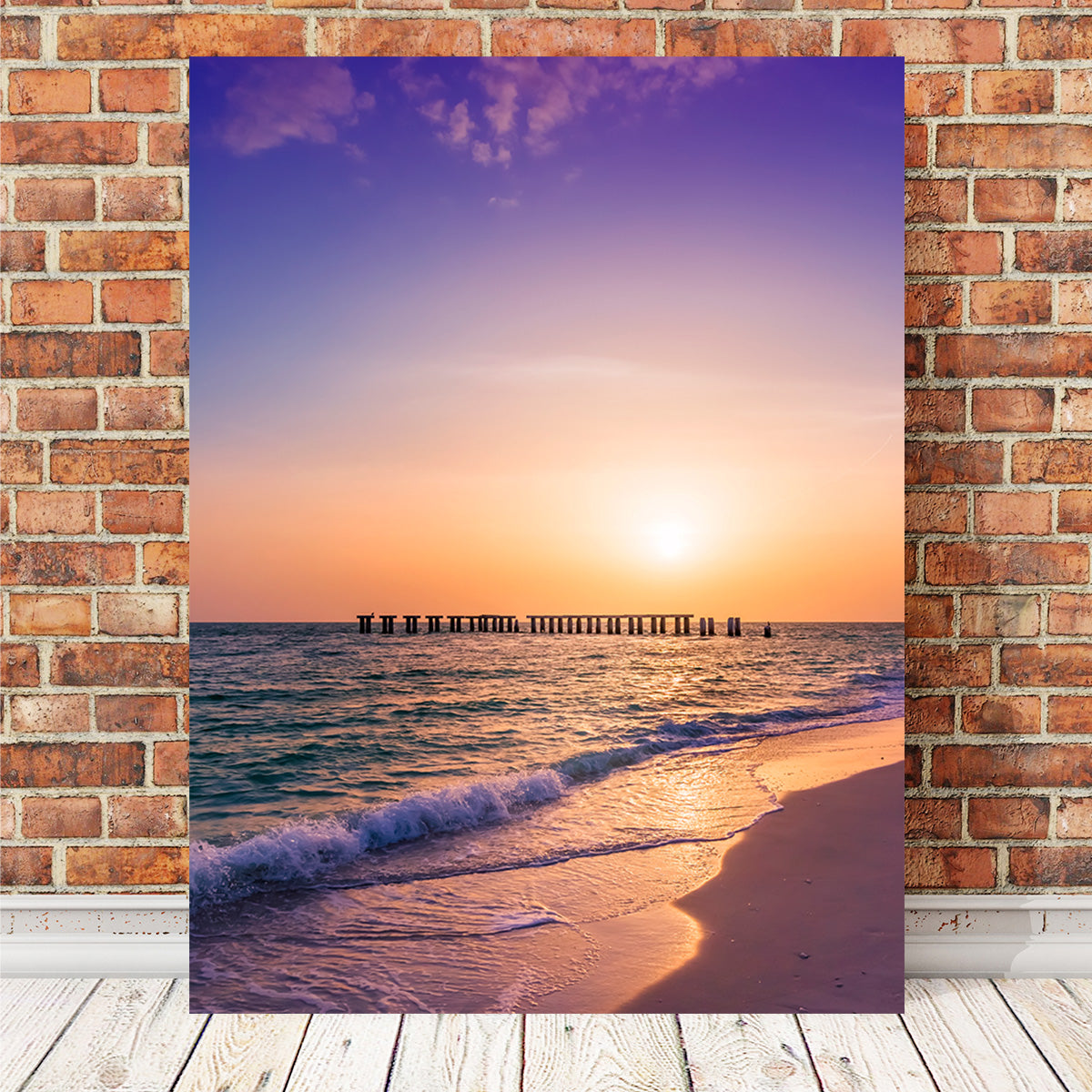 Gasparilla Island Sunset Wall Art