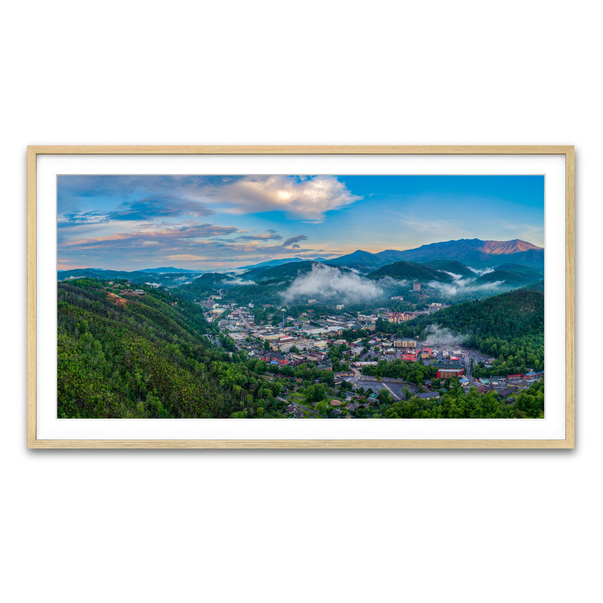 Framed Print 2x1 Natural