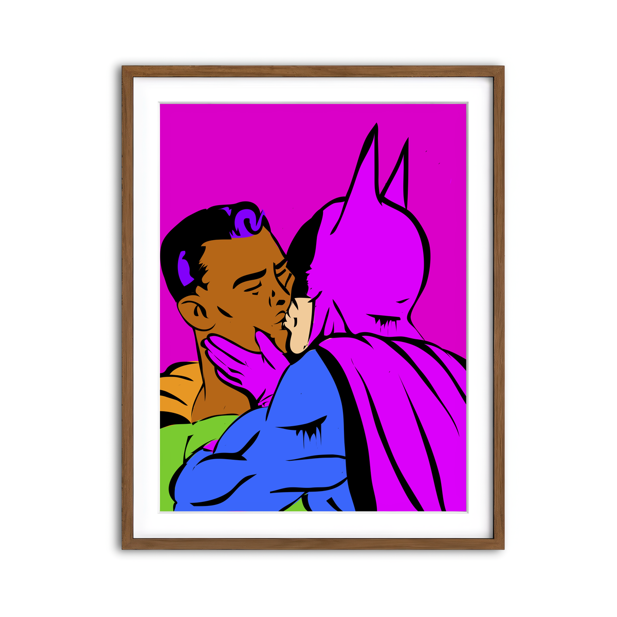 Framed Print 3x4 Walnut