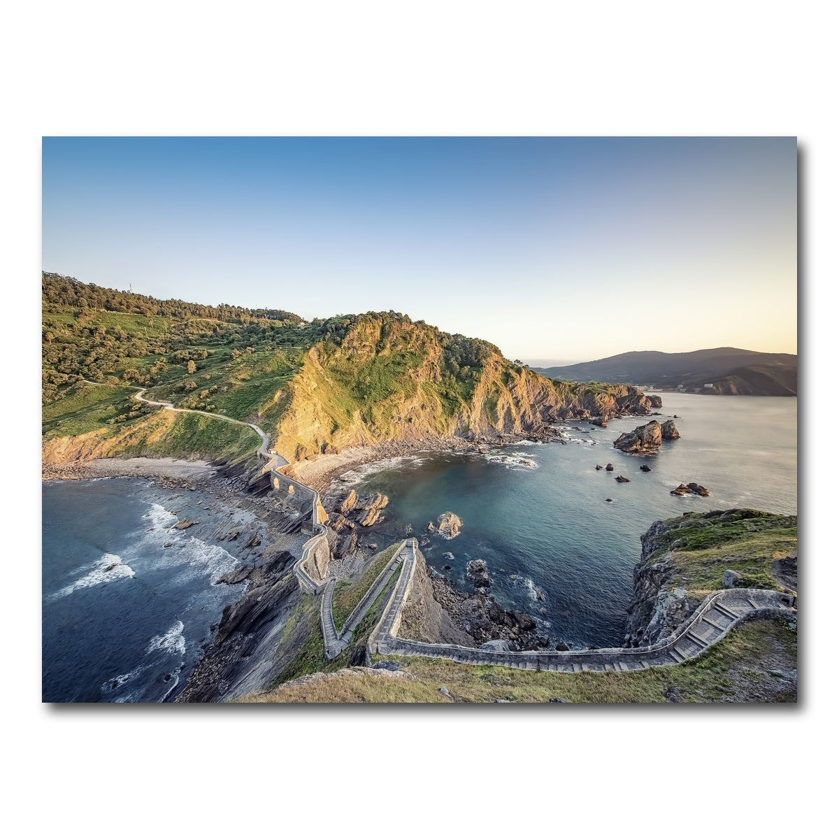 AUTO-MOCKUP WHITE | Gaztelugatxe | 1 Piece | Gallery Wrap Canvas | group=4x3