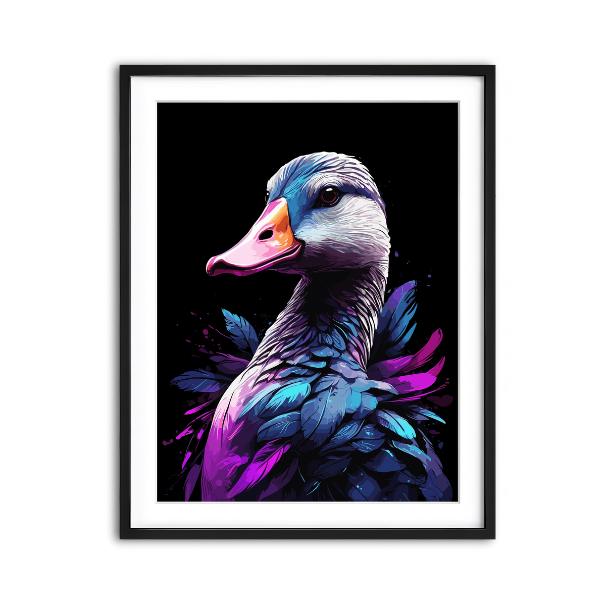 Framed Print 3x4 Black