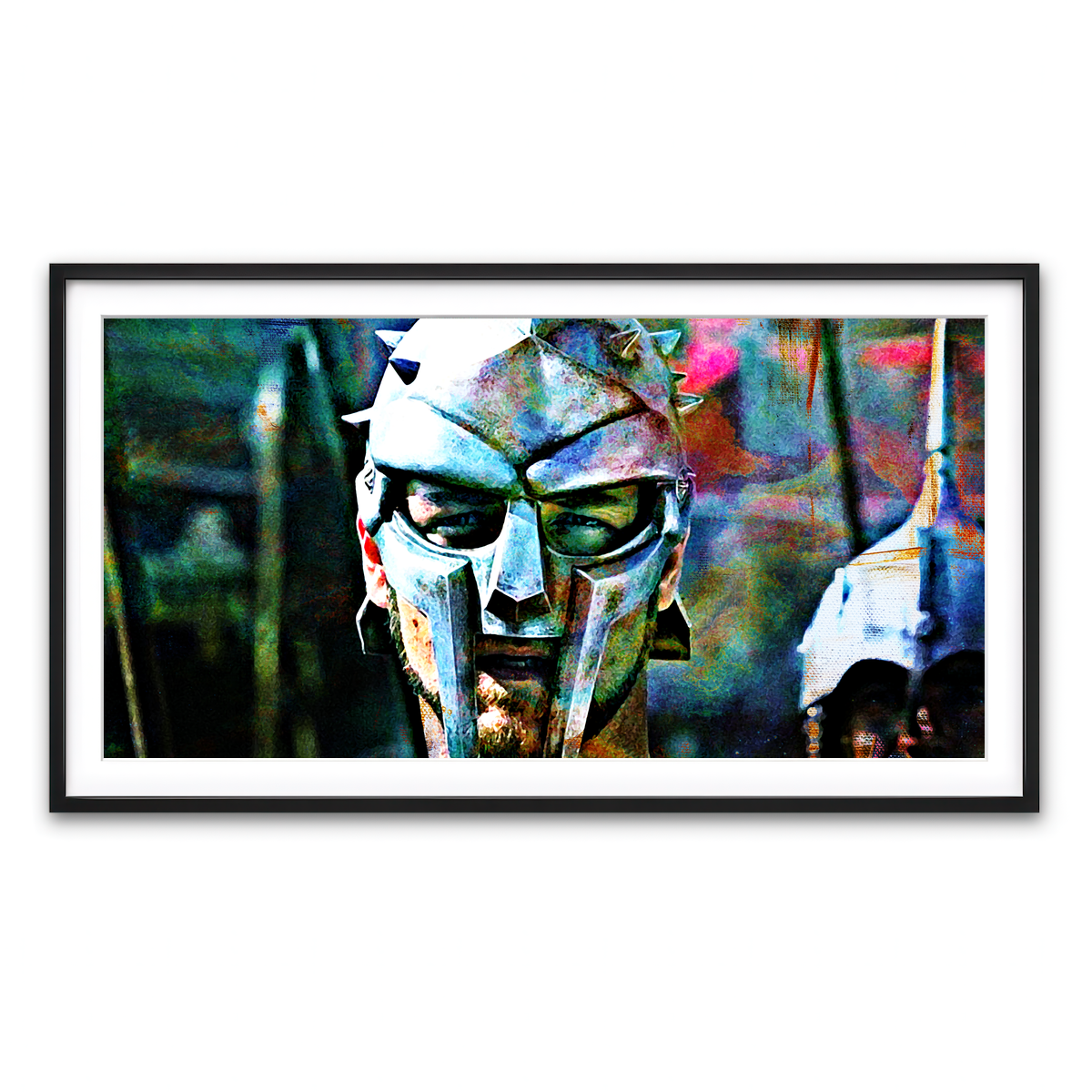 Framed Print 2x1 Black