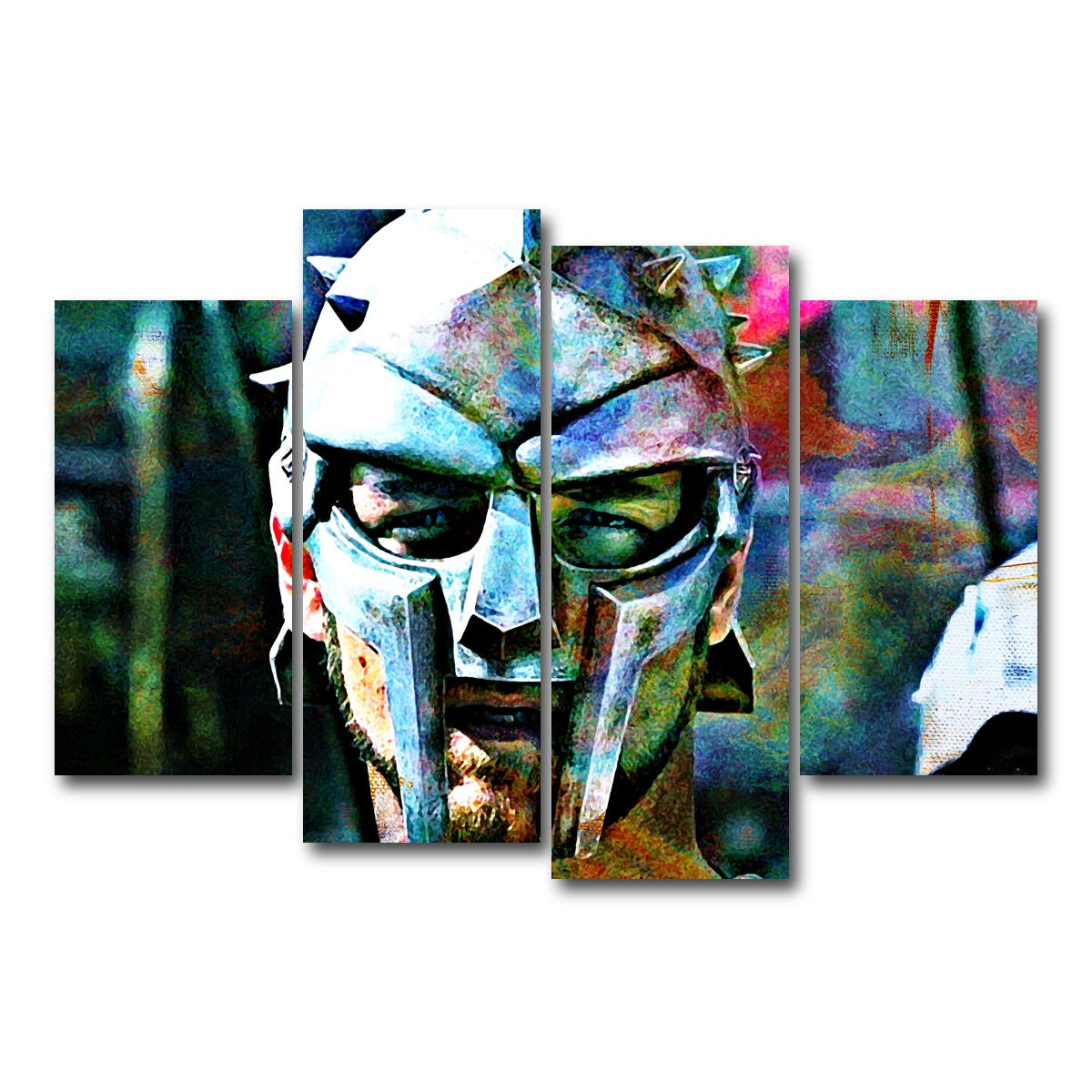 AUTO-MOCKUP WHITE | General of the Felix Legions | 4 Piece | Gallery Wrap Canvas | group=4_short