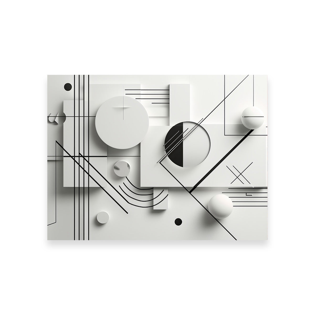 Geometric Lines Wall Art