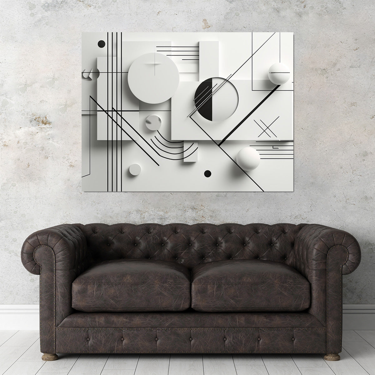 Geometric Lines Wall Art