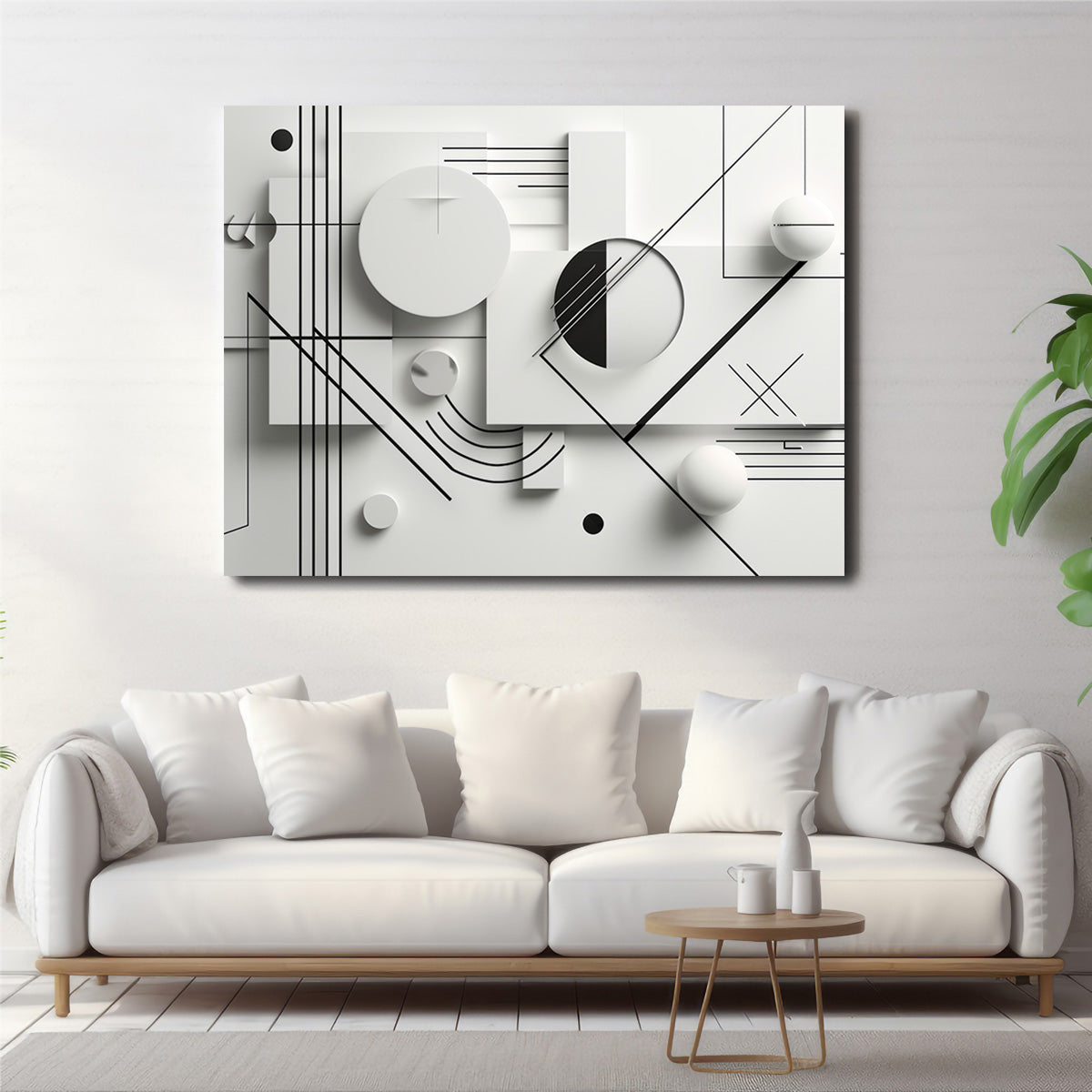 Geometric Lines Wall Art