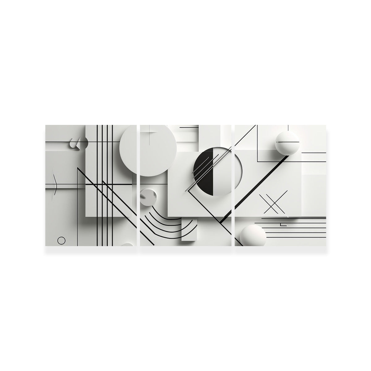 Geometric Lines Wall Art