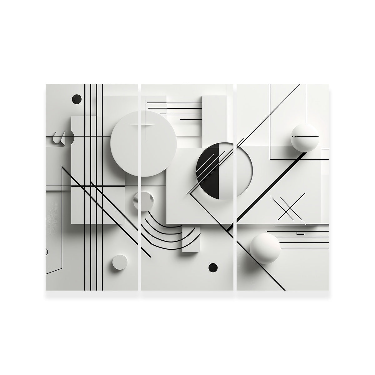 Geometric Lines Wall Art