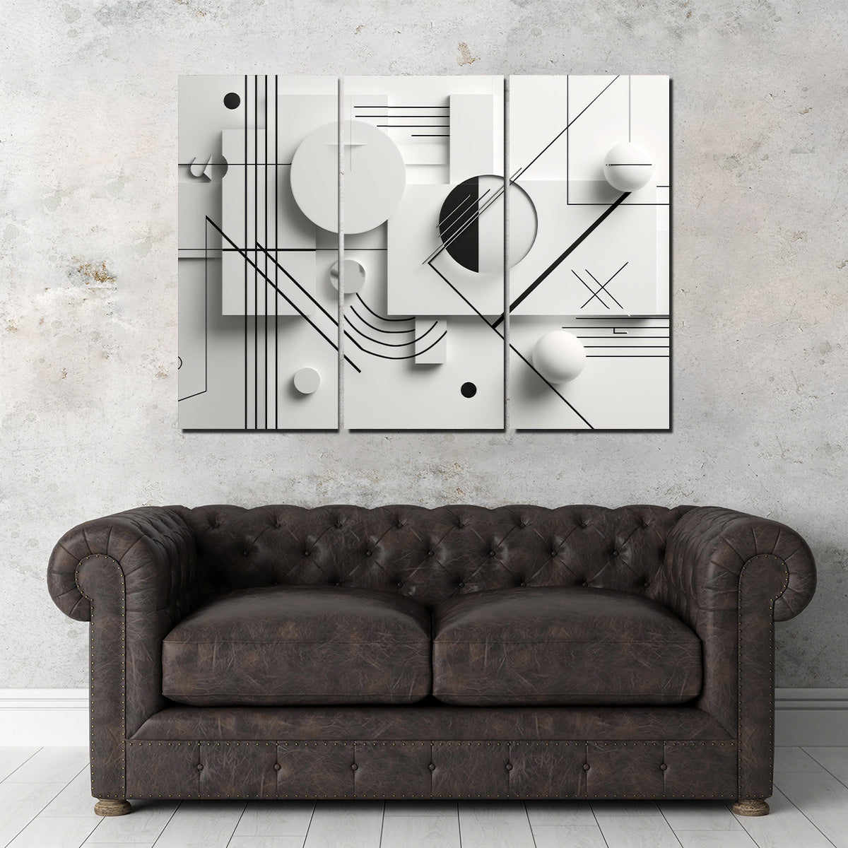 Geometric Lines Wall Art