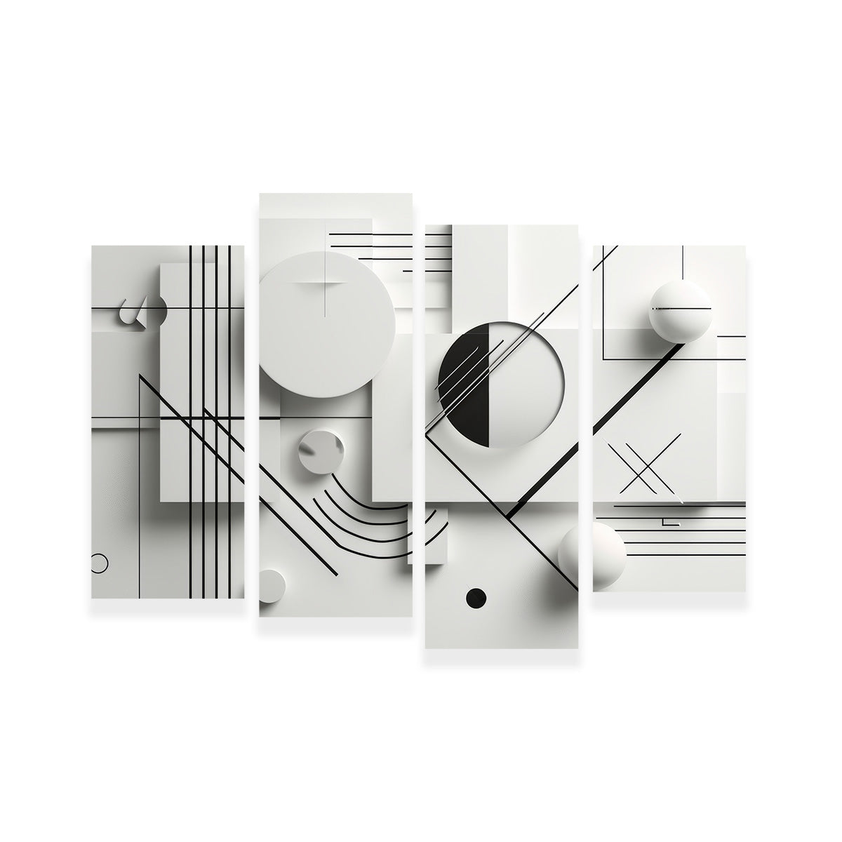 Geometric Lines Wall Art