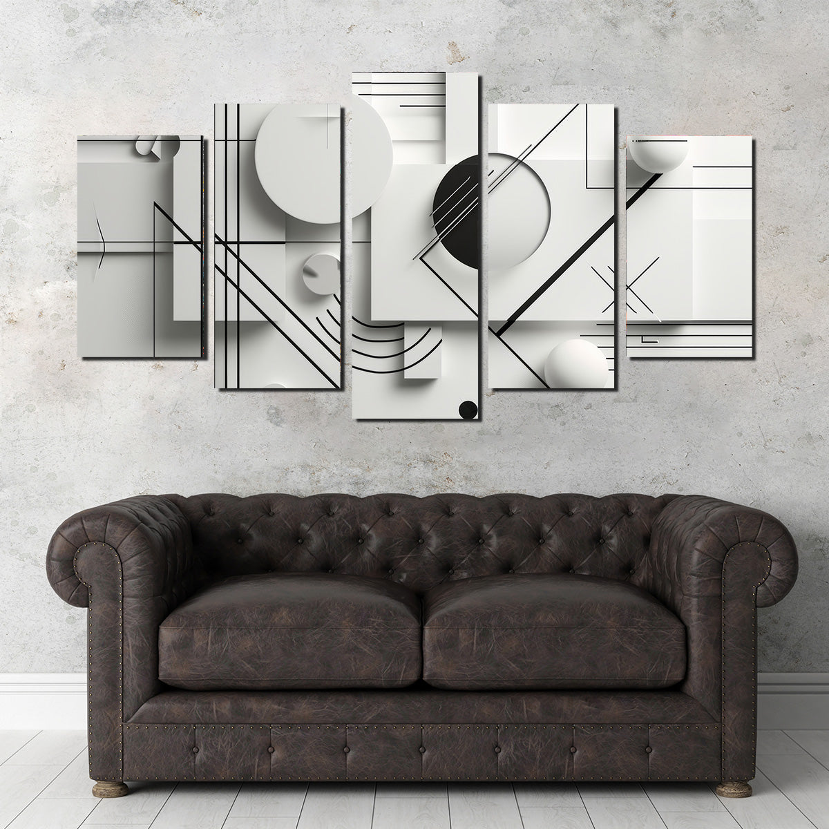 Geometric Lines Wall Art