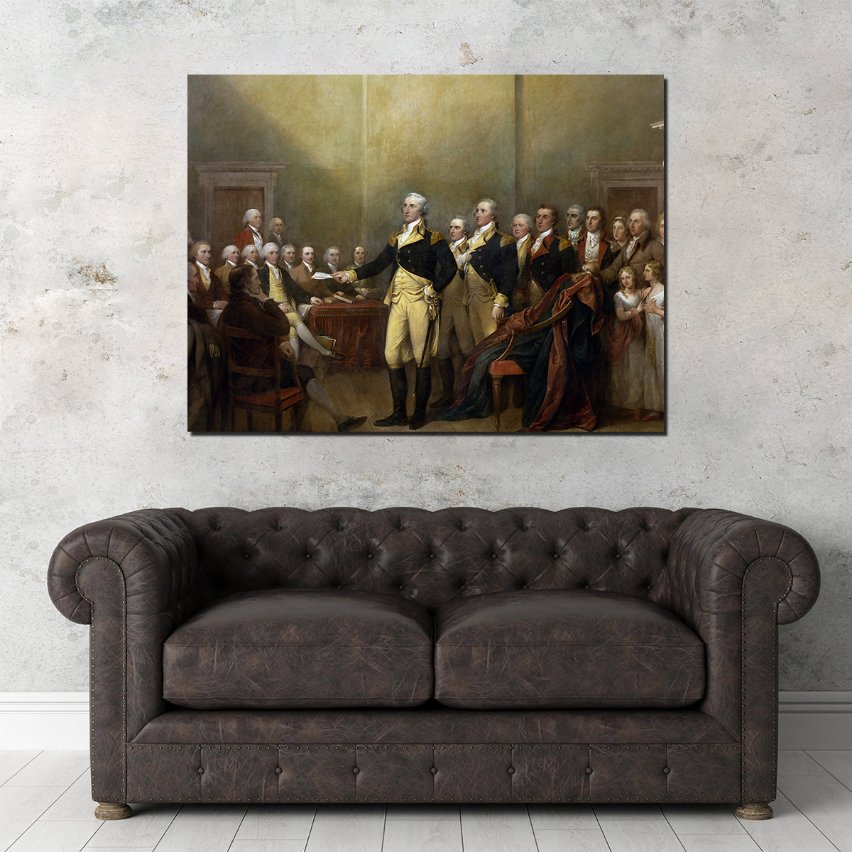 Washington Resignation Wall Art