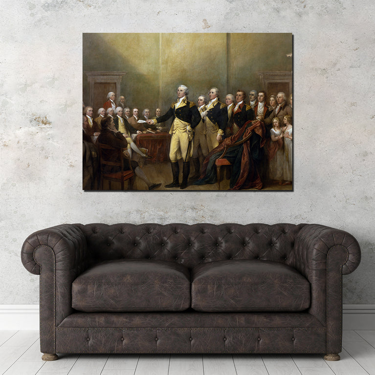 Washington Resignation – Legendary Wall Art