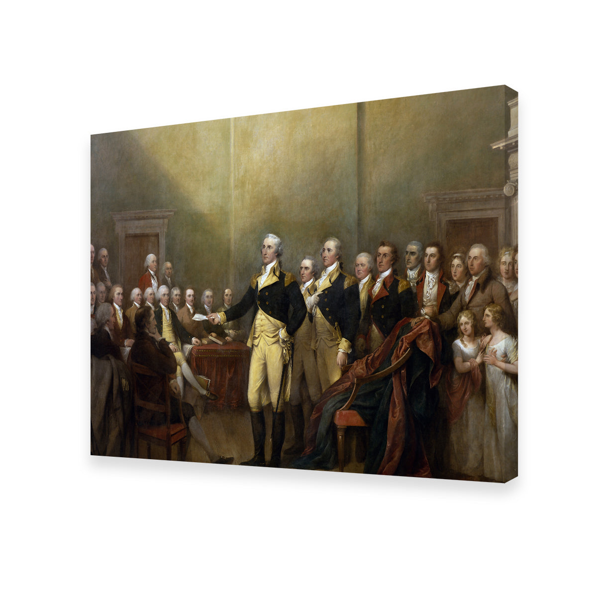 Washington Resignation – Legendary Wall Art