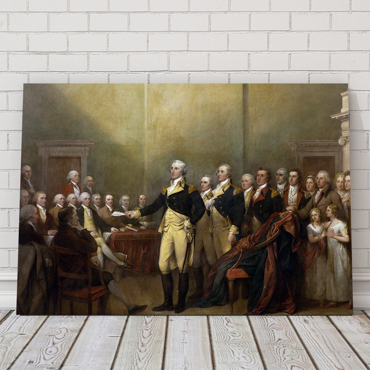 Washington Resignation Wall Art