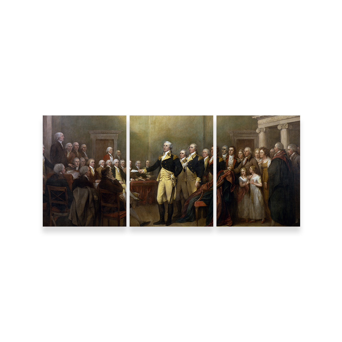 Washington Resignation Wall Art