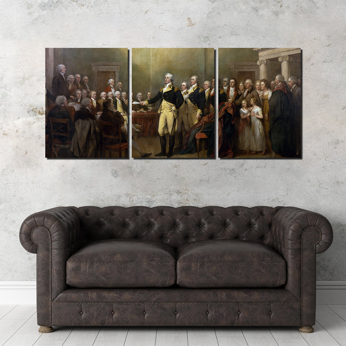 Washington Resignation Wall Art