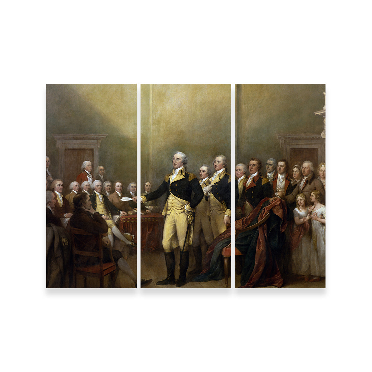 Washington Resignation Wall Art