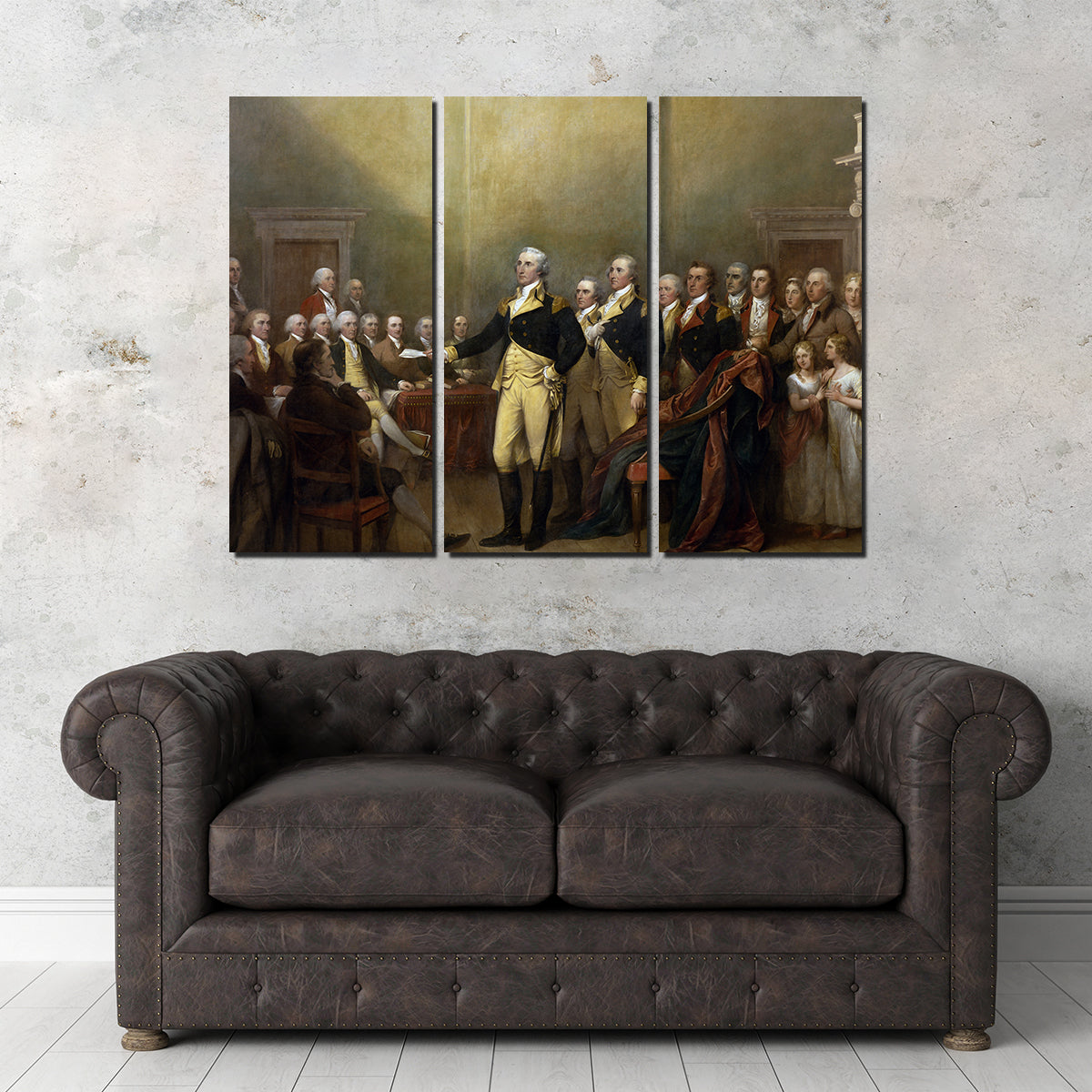 Washington Resignation Wall Art