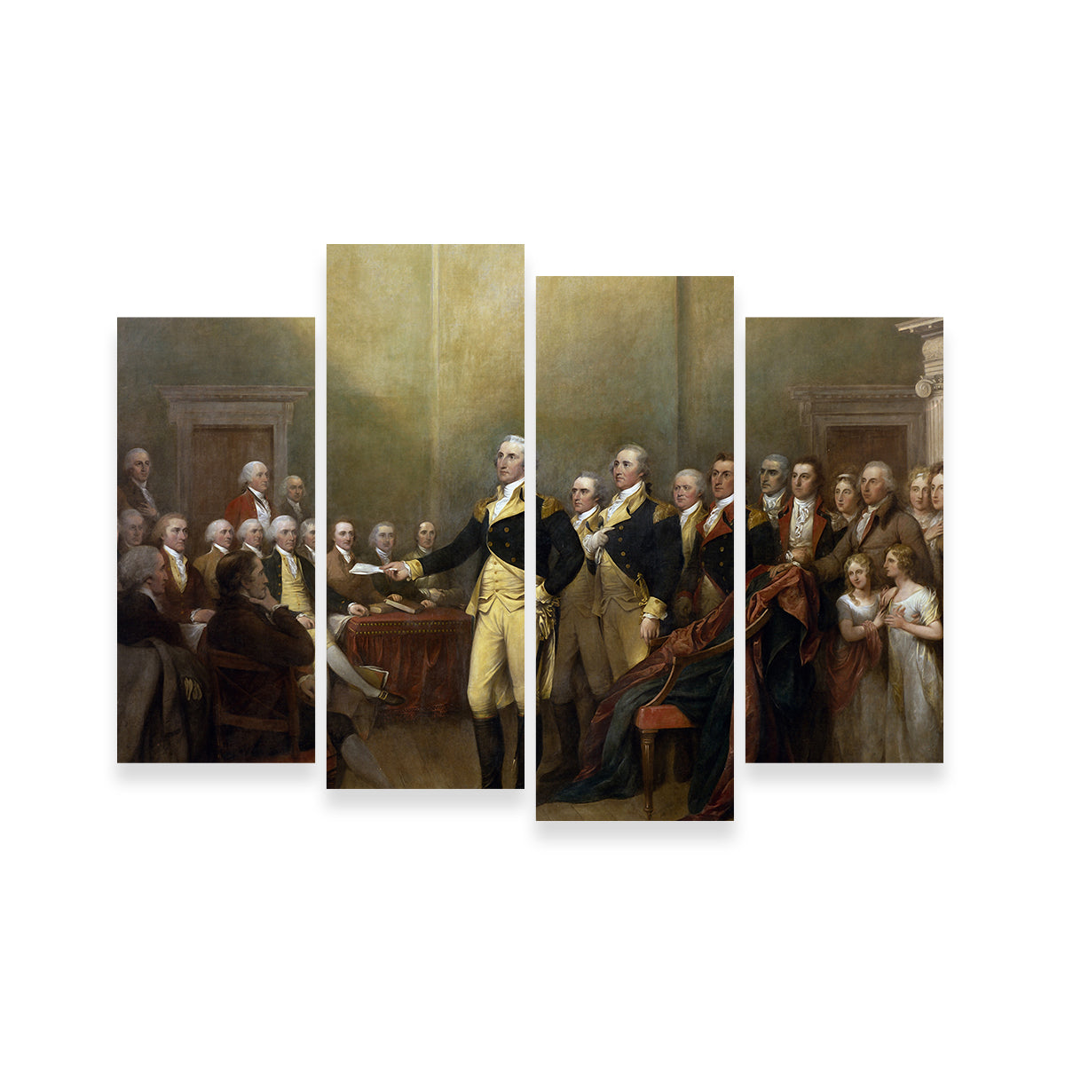 Washington Resignation Wall Art