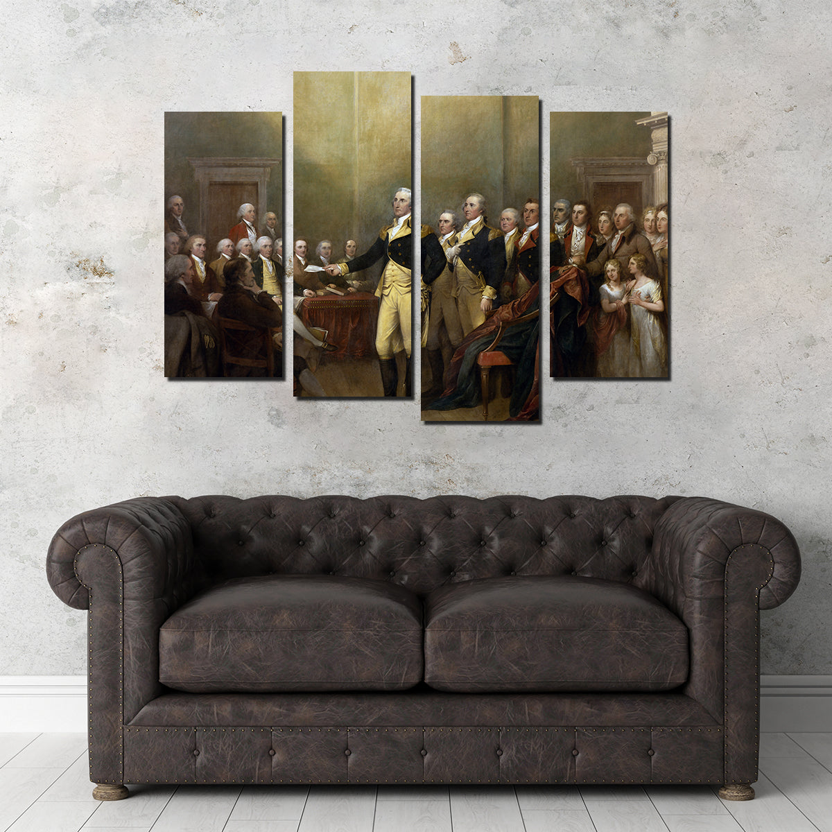 Washington Resignation Wall Art