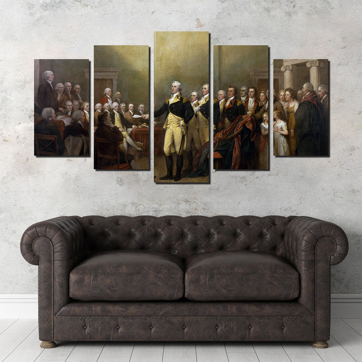 Washington Resignation Wall Art