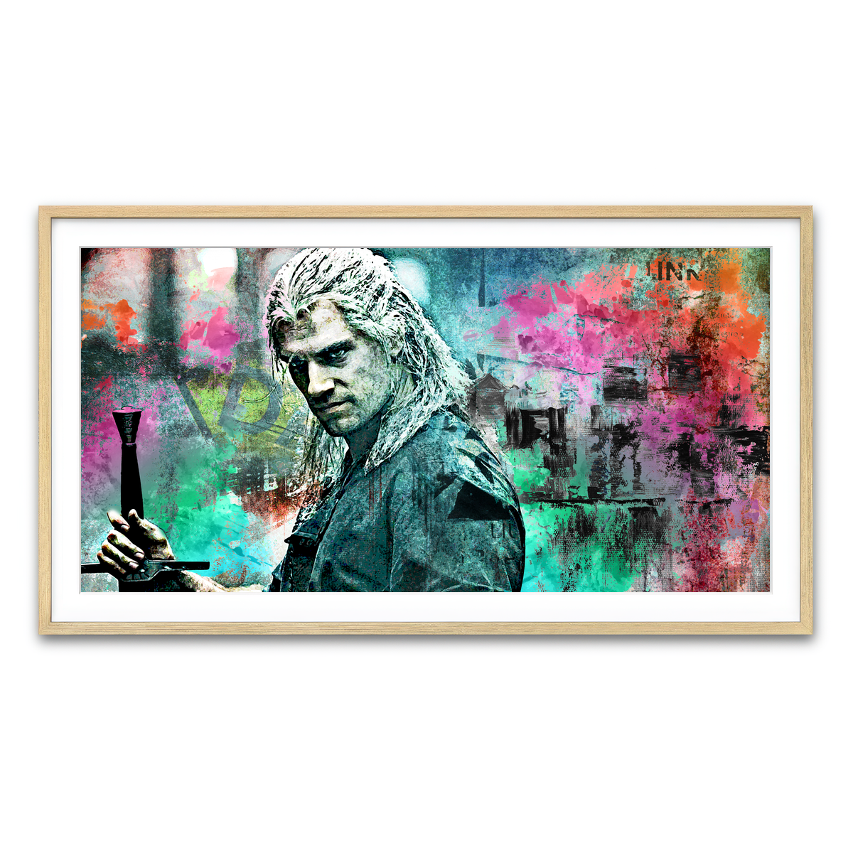 Framed Print 2x1 Natural