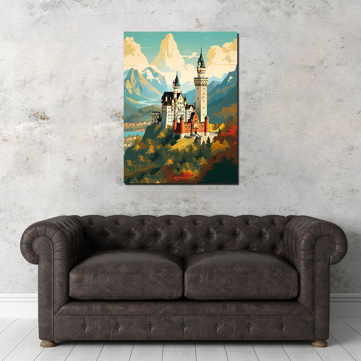 Neuschwanstein Castle Wall Art
