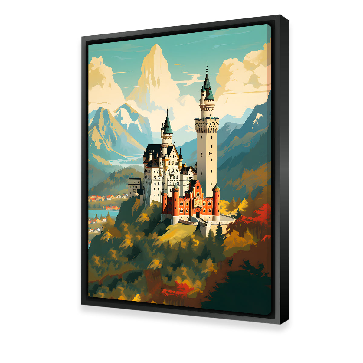 Neuschwanstein Castle Wall Art
