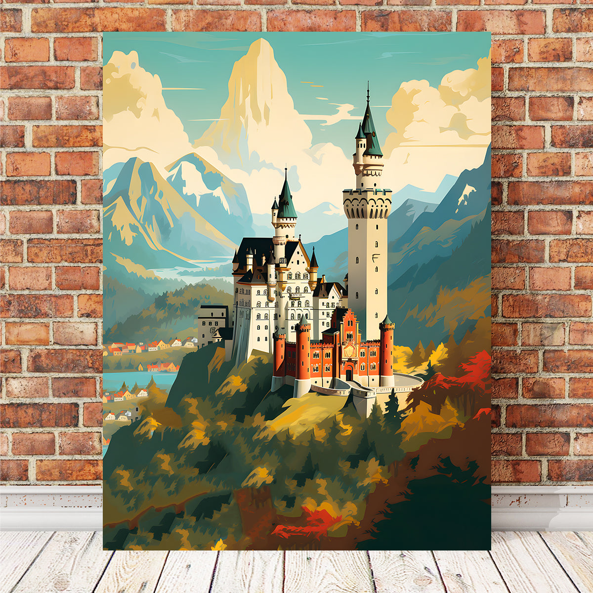 Neuschwanstein Castle Wall Art