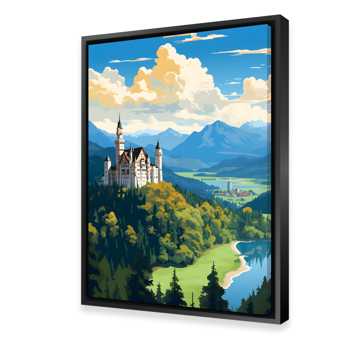 Germany - Neuschwanstein Castle Wall Art