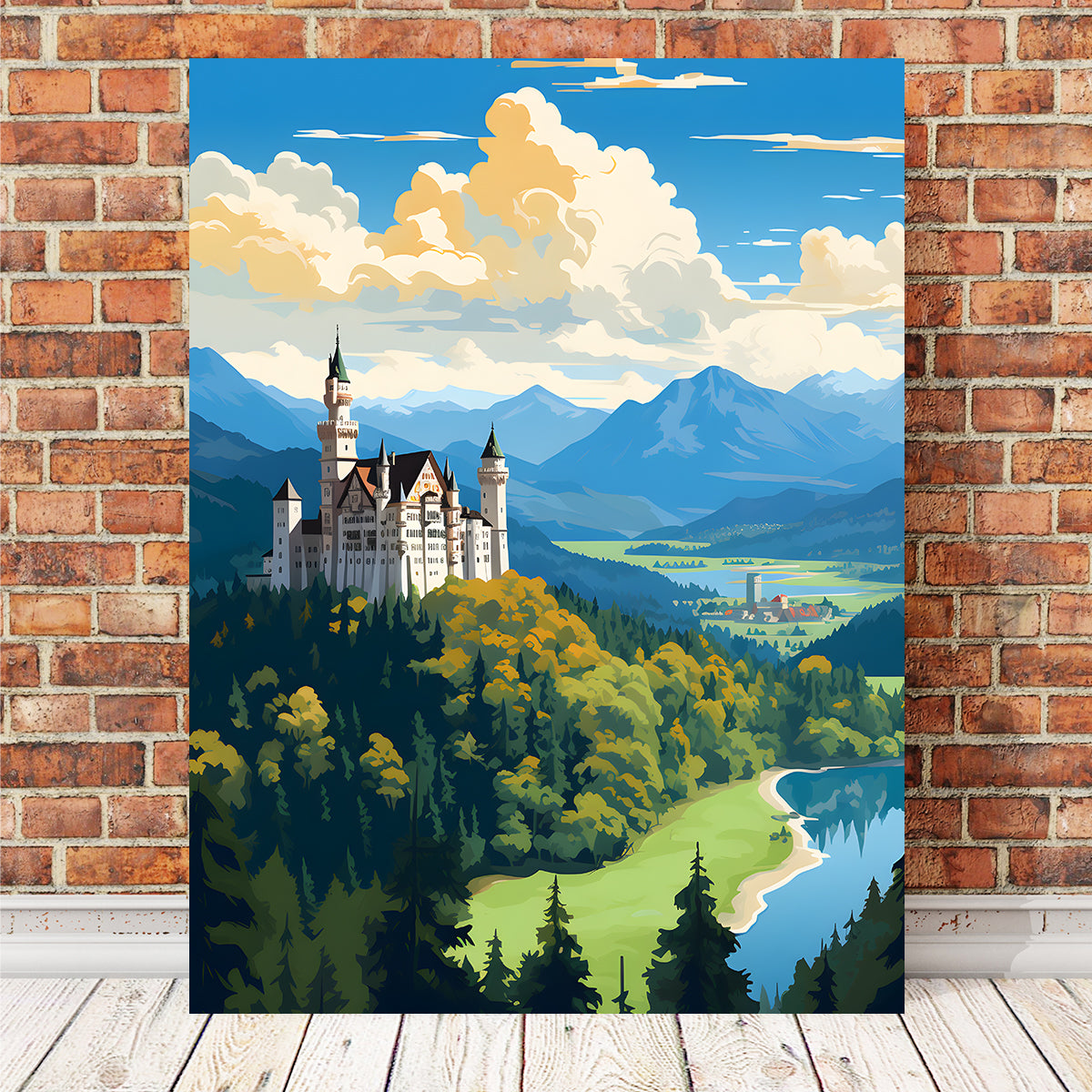 Germany - Neuschwanstein Castle Wall Art
