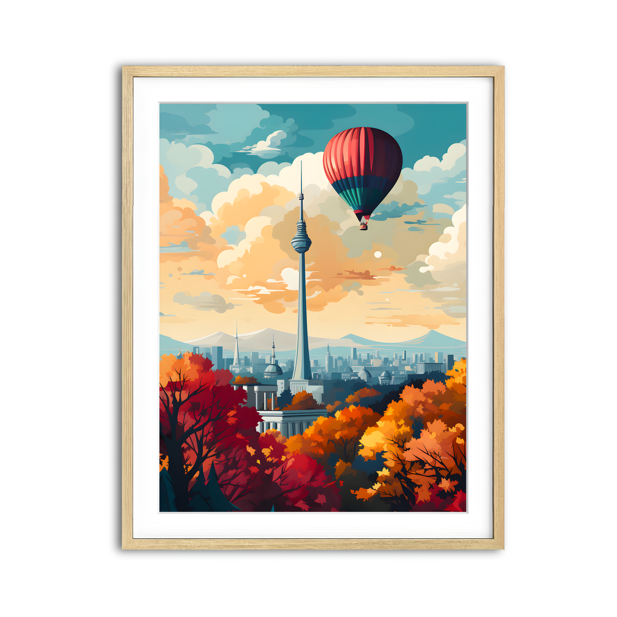 Framed Print 3x4 Natural