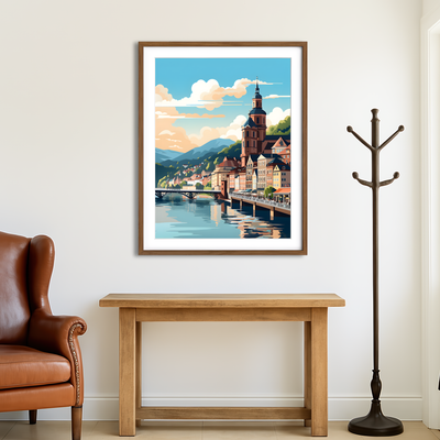 AUTO-MOCKUP ROOM | Germany - Heidelberg Wall Art