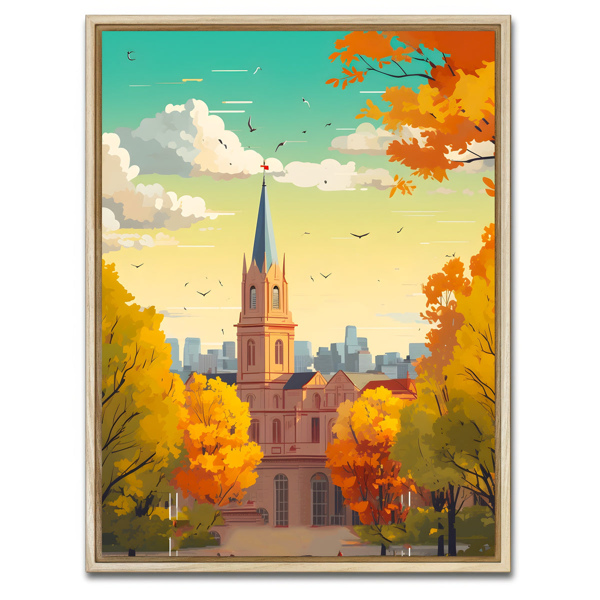 AUTO-MOCKUP WHITE | Germany - Mannheim | 1 Piece | Natural Framed Canvas | group=3x4