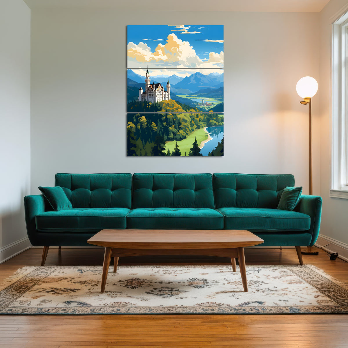 AUTO-MOCKUP ROOM | Germany - Neuschwanstein Castle