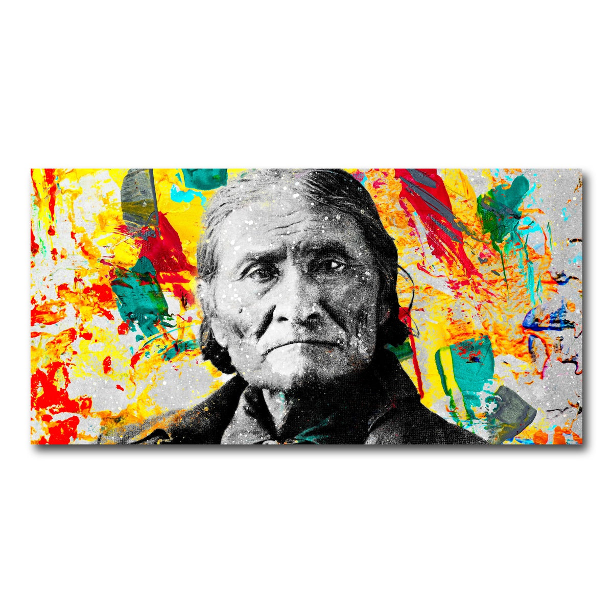 AUTO-MOCKUP WHITE | Geronimo | 1 Piece | Gallery Wrap Canvas | group=2x1