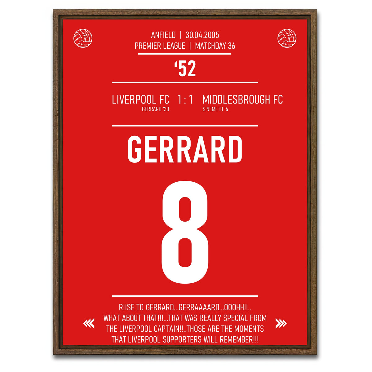 AUTO-MOCKUP WHITE | Gerrard | 1 Piece | Walnut Framed Canvas | group=3x4