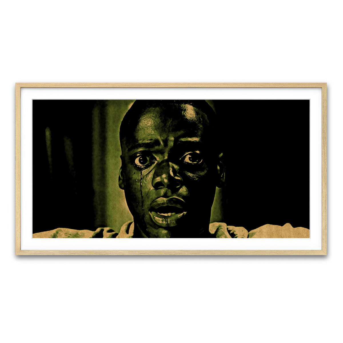 Framed Print 2x1 Natural