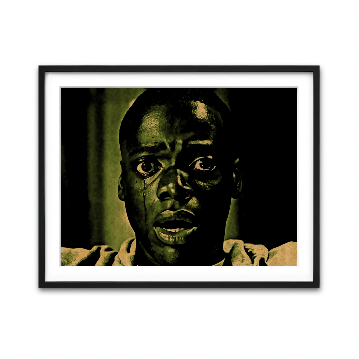 Framed Print 4x3 Black