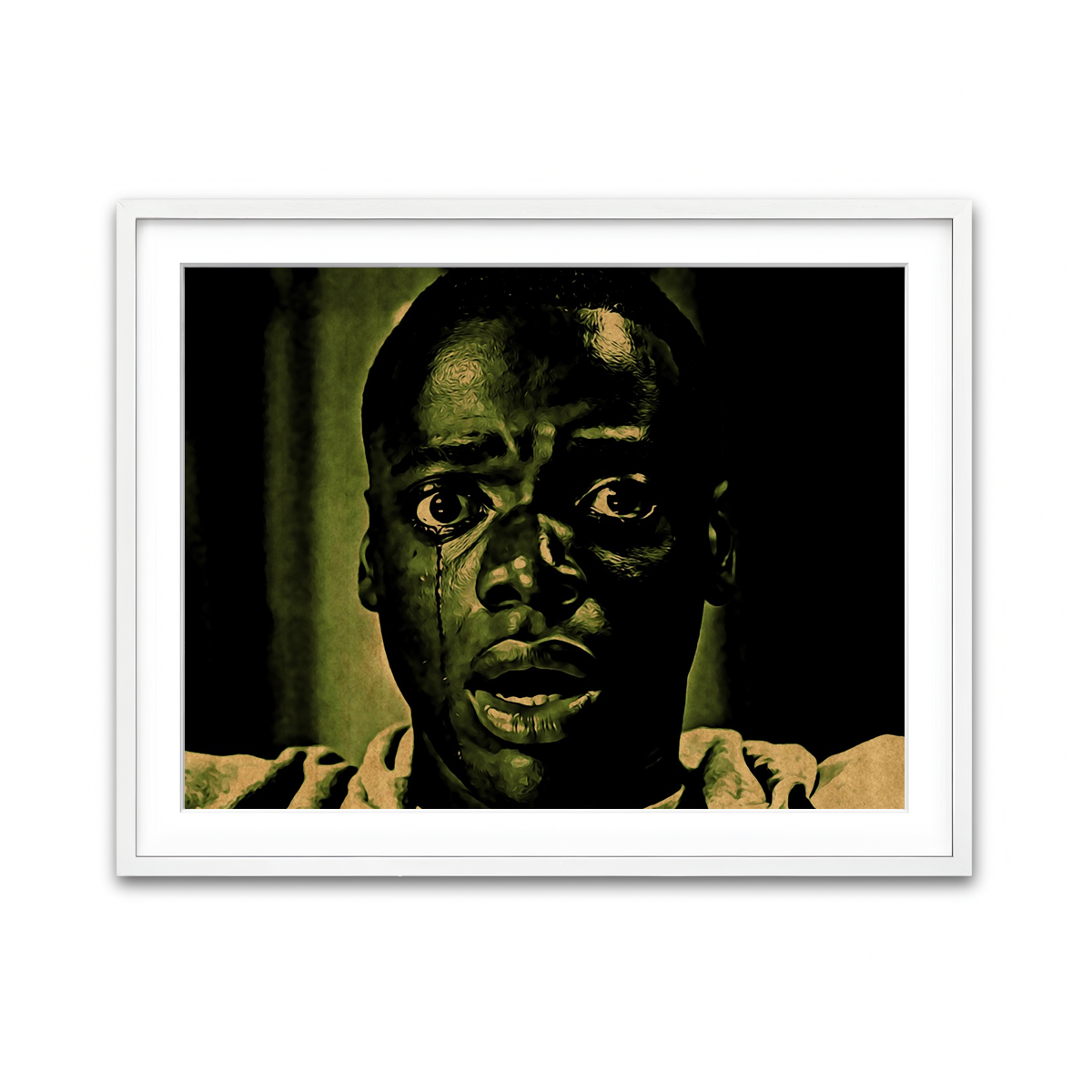 Framed Print 4x3 White