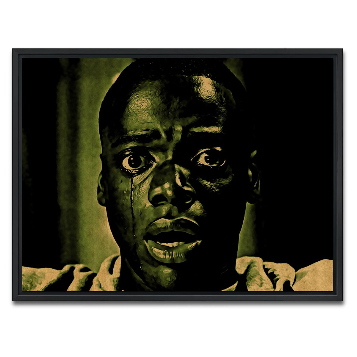 AUTO-MOCKUP WHITE | Get out | 1 Piece | Black Framed Canvas | group=4x3