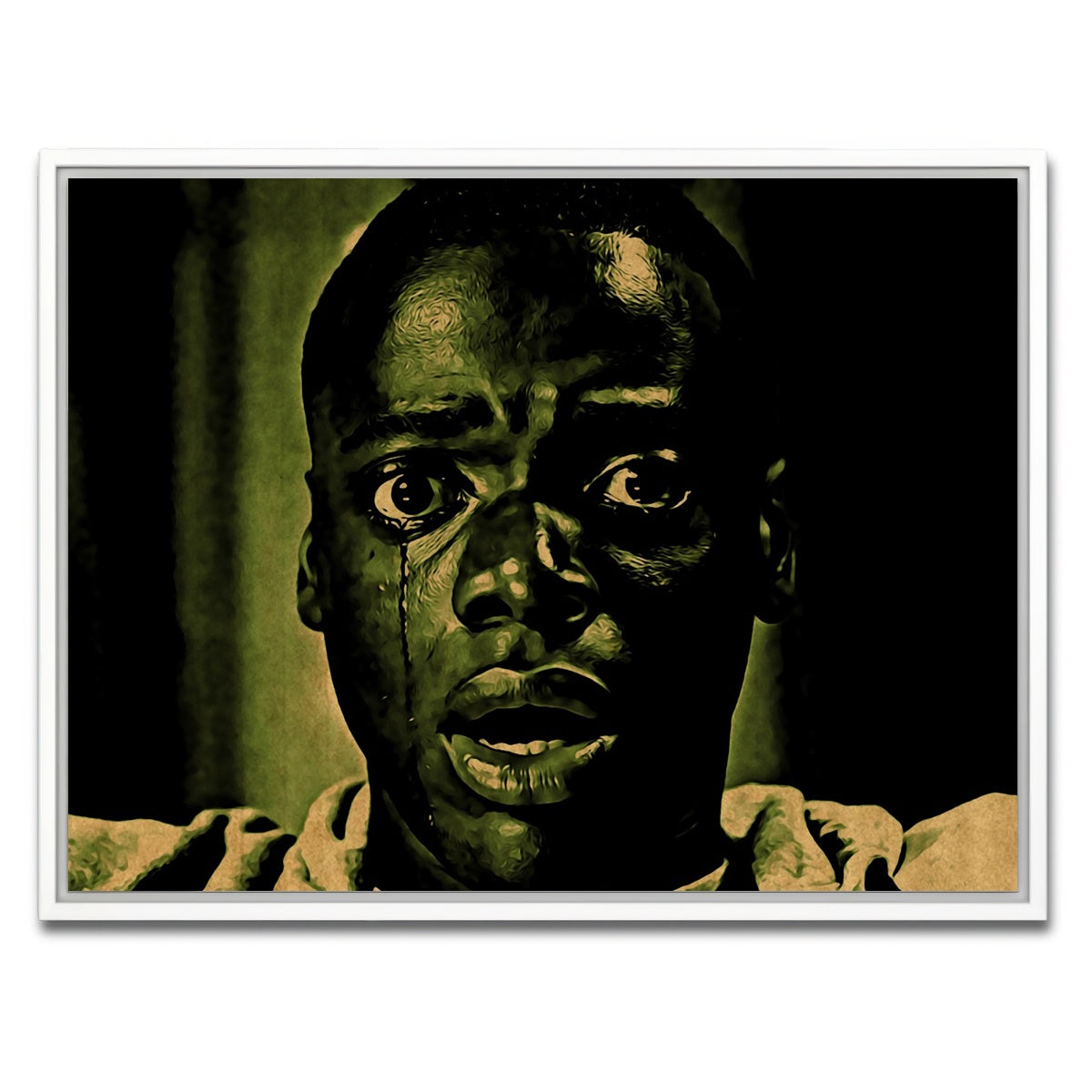 AUTO-MOCKUP WHITE | Get out | 1 Piece | White Framed Canvas | group=4x3