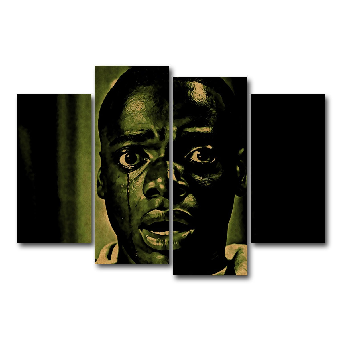 AUTO-MOCKUP WHITE | Get out | 4 Piece | Gallery Wrap Canvas | group=4_short