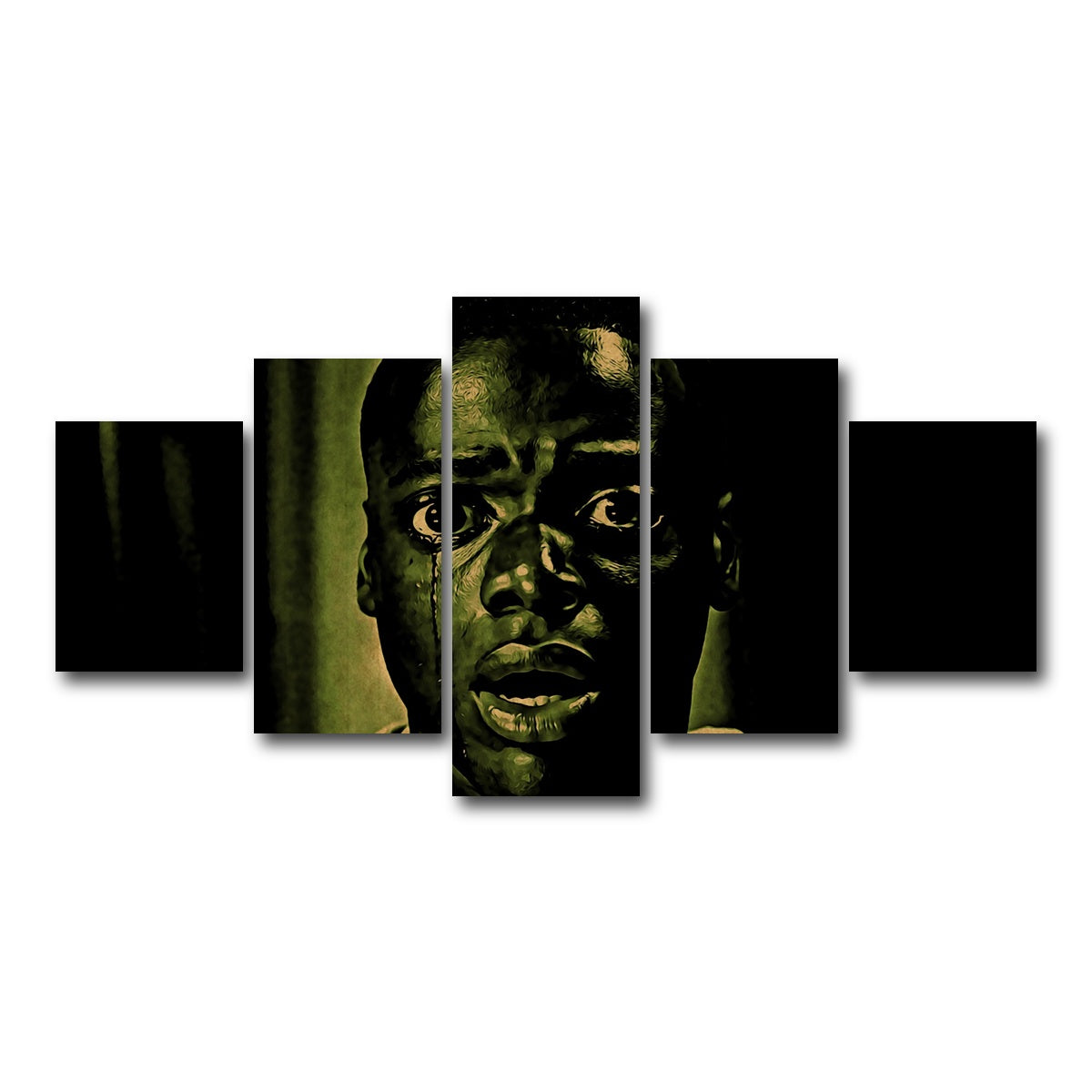 AUTO-MOCKUP WHITE | Get out | 5 Piece | Gallery Wrap Canvas | group=5_short