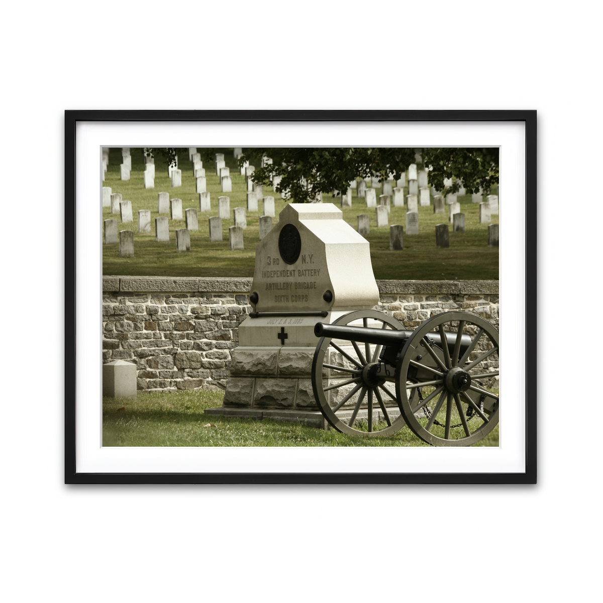 Framed Print 4x3 Black