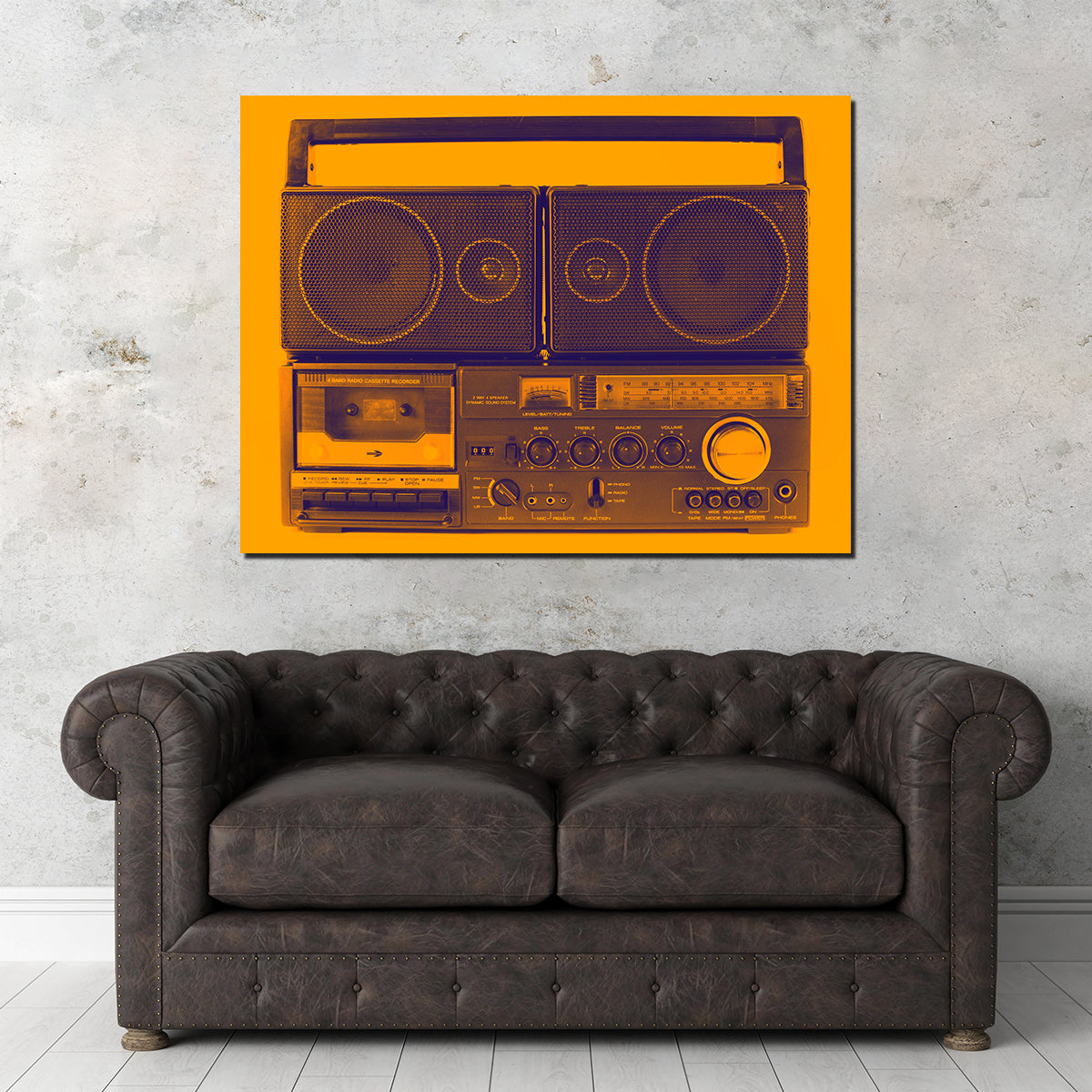 Ghettoblaster Wall Art
