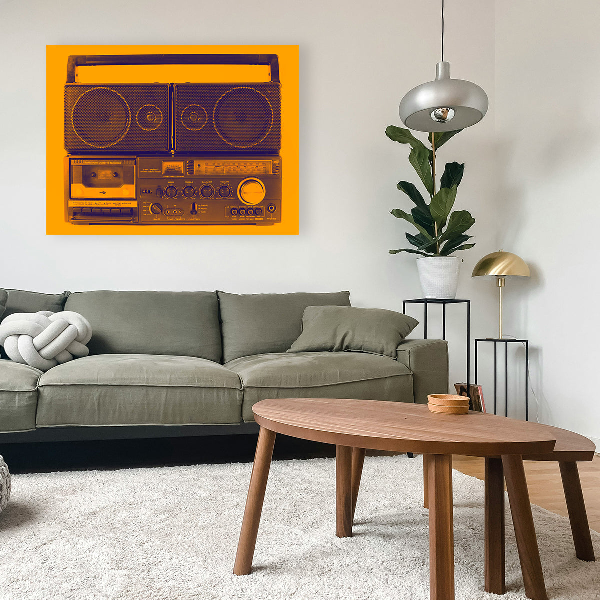Ghettoblaster Wall Art