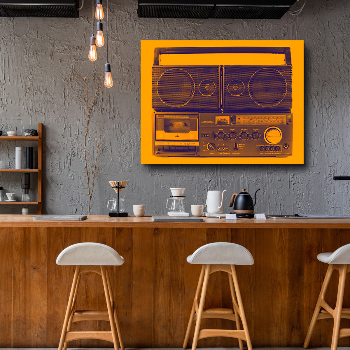 Ghettoblaster Wall Art